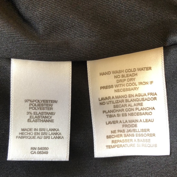 Evan-Picone Black Leopard Sheath Dress Structured Lined Buckle Detail LBD 12 NEW - Picture 12 of 14